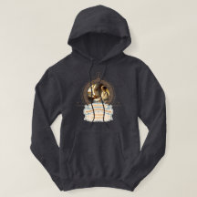 Dickens Copperfield Zitat Gold Blau Kapuzenpullove
