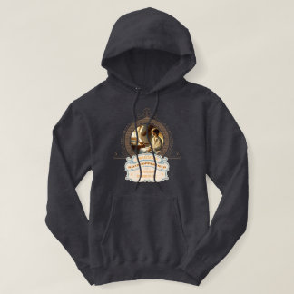 Dickens Copperfield Zitat Gold Blau Kapuzenpullove Hoodie