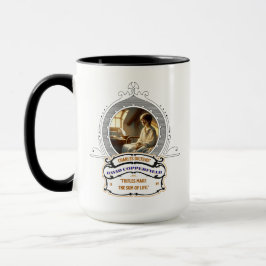 Dickens' David Copperfield Schwarze Tasse