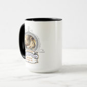 Dickens' David Copperfield Schwarze Tasse (Vorderseite Links)