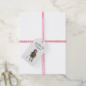 Dickens Eine Weihnachtsgeschichte Tiny Tim Geschen Geschenkanhänger (Mit Garn)