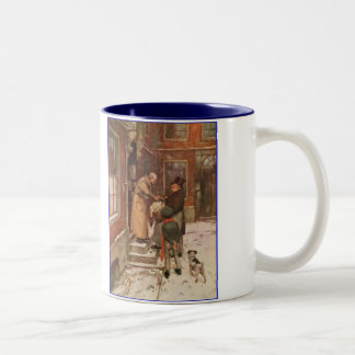 Dickens eines Gans Weihnachtscarols Scrooges Zweifarbige Tasse