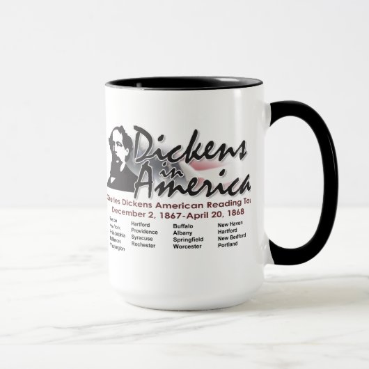 Dickens in Amerika-Tasse Tasse (Rechts)