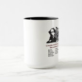 Dickens in Amerika-Tasse Tasse (Zentrum)