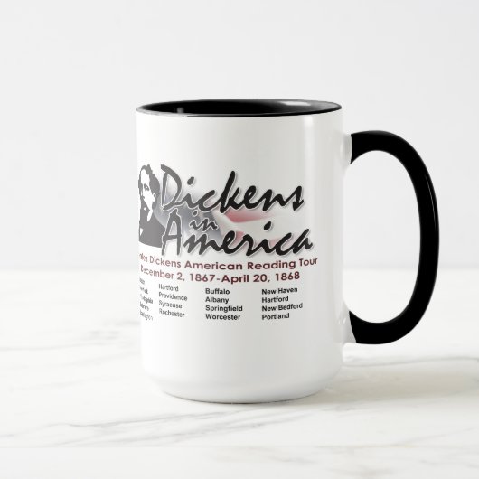 Dickens in Amerika-Tasse Tasse (Rechts)