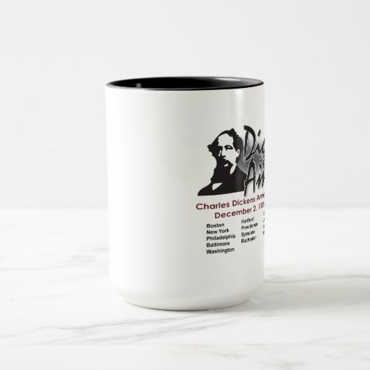 Dickens in Amerika-Tasse Tasse (Zentrum)