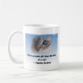 Dickens Katze Kaffeetasse (Links)