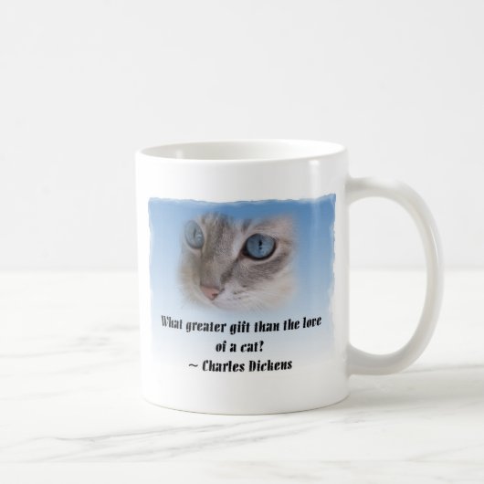Dickens Katze Kaffeetasse (Rechts)