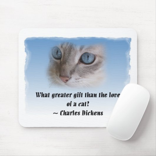 Dickens Katze Mousepad (Mit Mouse)