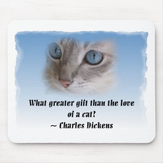 Dickens Katze Mousepad (Vorne)