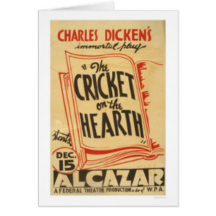 Dickens Kricket auf Herd WPA 1938