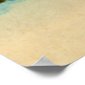 Dickens style Christmas illustration Poster (Ecke)