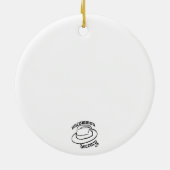 Dickensian Carolers Keramikornament (Hinten)