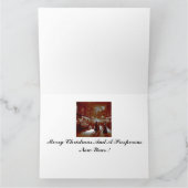 Dickensian London Christmas Greetings Card Karte (Innenseite)