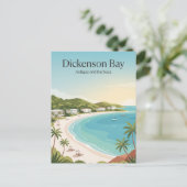 Dickenson Bay Antigua und Barbuda Postkarte (Stehend Vorderseite)