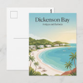 Dickenson Bay Antigua und Barbuda Postkarte (Vorne/Hinten)