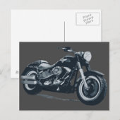 Dicker Junge Postkarte (Vorne/Hinten)