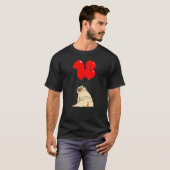 Dicker Mops 18. Geburtstag Kinderballonparty T-Shirt (Vorne ganz)
