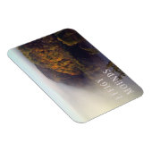 Dicker Neg über Mississippi River, Effigy Mounds Magnet (Rechte Seite)