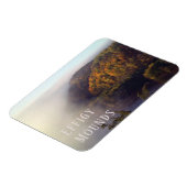 Dicker Neg über Mississippi River, Effigy Mounds Magnet (Linke Seite)