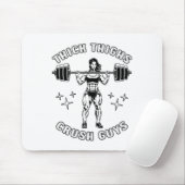 Dicker Oberschenkel Crush Typ Funny Gym Workout Bo Mousepad (Mit Mouse)