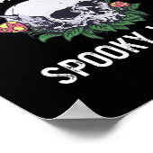 dicker Oberschenkel und unheimliche Bläschen Hallo Poster (Ecke)