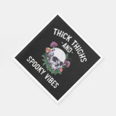 dicker Oberschenkel und unheimliche Bläschen Hallo Serviette (Ecke)