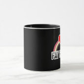 Dicker Stolz Tasse (Zentrum)