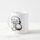 Dicker Typ Kaffeetasse (Vorderseite Links)