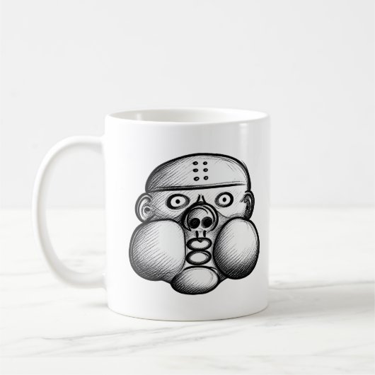 Dicker Typ Kaffeetasse (Links)