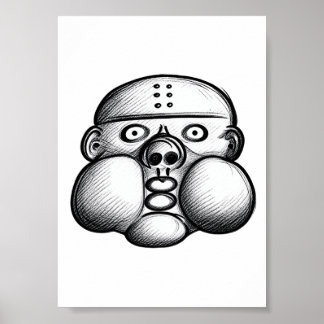 Dicker Typ Poster