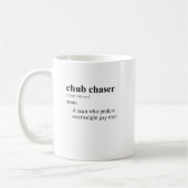 DICKER VERFOLGER KAFFEETASSE (Links)