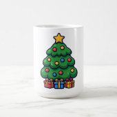 Dicker Weihnachtsbaum-Feiertagsbecher Kaffeetasse (Mittel)