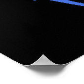 dickes Brillenposter Poster (Ecke)