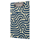 dickes, glattes Muster Rot, Gelb, Blau, Klemmbrett (Links)