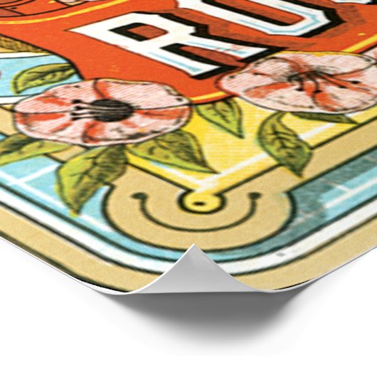 Dickey Root Beer Poster (Ecke)