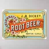 Dickey Root Beer Poster (Vorne)