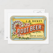 Dickey Root Beer Postkarte (Vorne/Hinten)