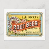 Dickey Root Beer Postkarte (Vorderseite)