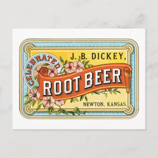 Dickey Root Beer Postkarte (Vorderseite)