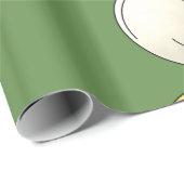 Dickflügelige Hummel Geschenkpapier (Rolleneckpunkt)