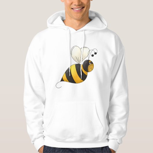 Dickflügelige Hummel Hoodie (Vorderseite)