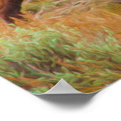 Dickhornschaf Poster (Ecke)