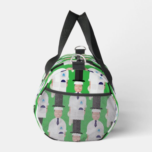 Dickie Bird – Patterned Duffel Bag Duffle Bag (Rechts)