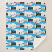 Dickie – Patterned Sherpa Blanket Sherpadecke (Vorderseite)