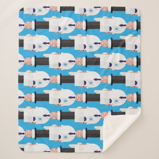 Dickie – Patterned Sherpa Blanket Sherpadecke (Vorderseite)