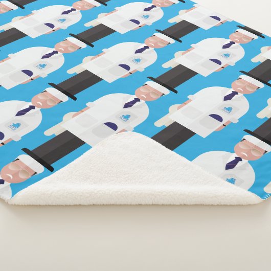 Dickie – Patterned Sherpa Blanket Sherpadecke (3/4)