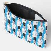 Dickie – Patterned Zipper Accessory Pouch Zubehörtasche (Offen)