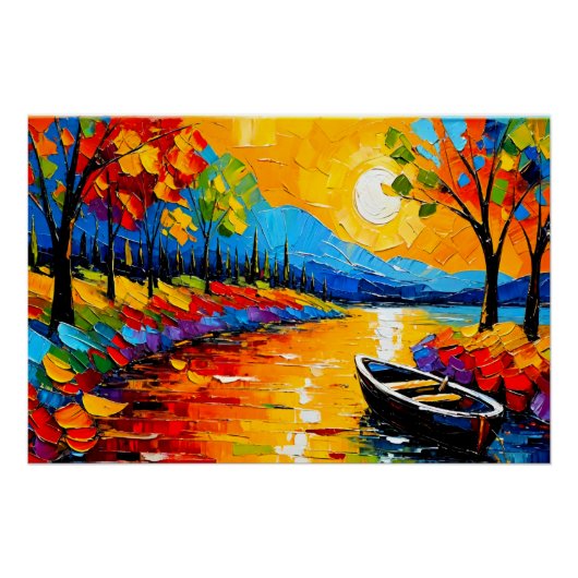 Dickiges Palettenmesser Nummer 6 Poster (Vorderseite)