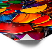 Dickiges Palettenmesser Nummer 6 Poster (Ecke)